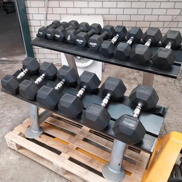 Rogue en Sidea hexa dumbells Set  + Dumbells Opberg Rack, Enlèvement, Comme neuf