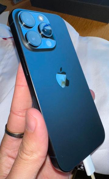 Iphone 15 pro, 256gb, Bleu, Télécoms, 89 %, Comme neuf, Bleu, IPhone 15 Pro