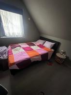 Boxspring bed, Huis en Inrichting, Ophalen, Gebruikt, Zwart, Tweepersoons