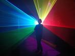 PROMO Nieuwe First Class 5W RGB Laser 25Kpps, Muziek en Instrumenten, Ophalen of Verzenden, Nieuw, Laser, Kleur