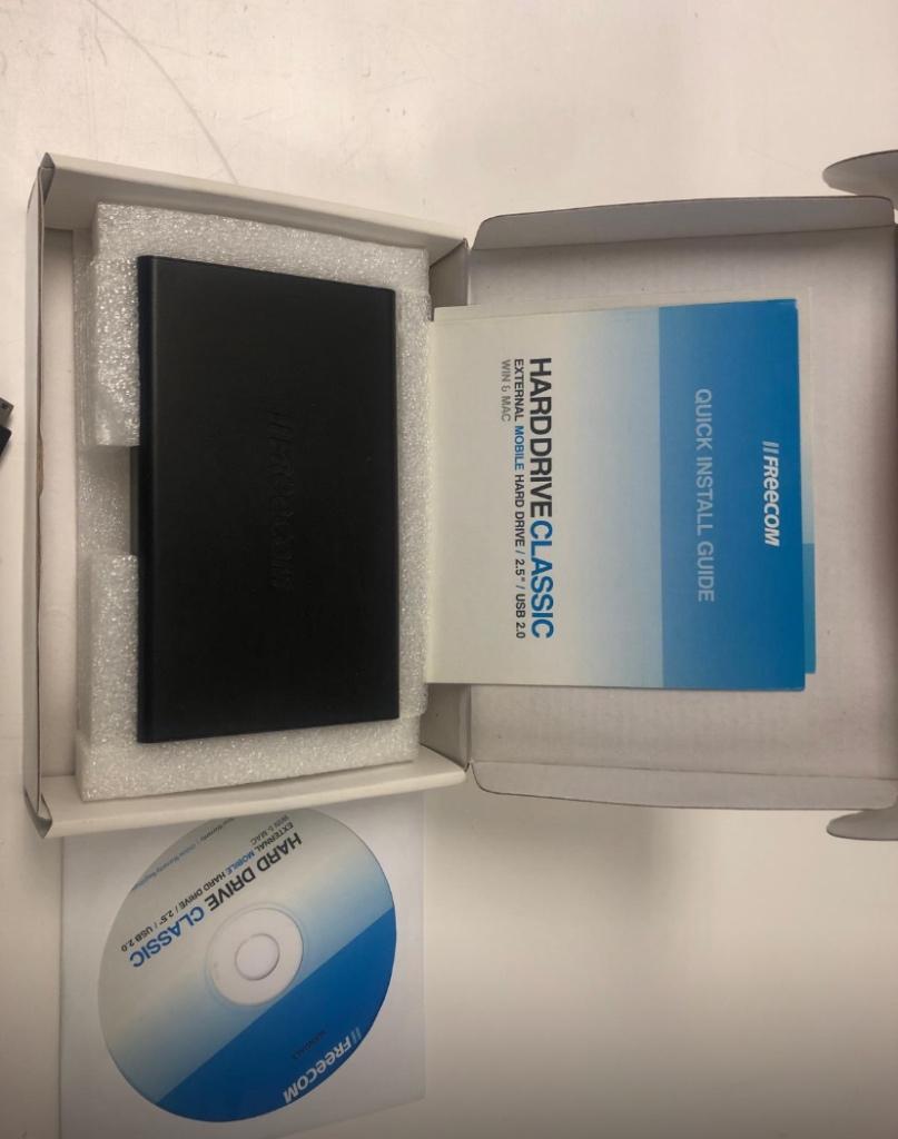 Disque dur 160 GB, Enlèvement