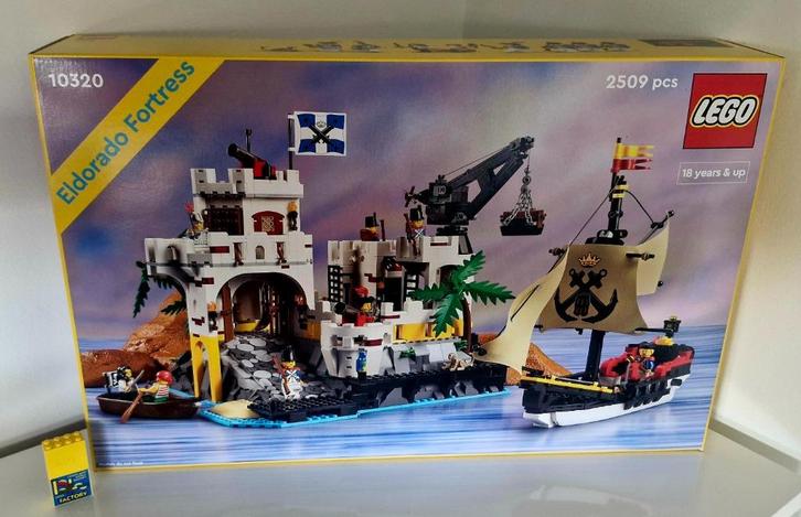Lego 10320 Eldorado Fortress, Kinderen en Baby's, Speelgoed | Duplo en Lego, Nieuw, Lego, Complete set, Ophalen of Verzenden