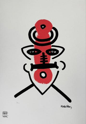 Keith Haring - The Story of Red and Blue (9) beschikbaar voor biedingen