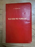François Van Hecke - Wat eten we vandaag ? - 3delen, Boeken, Kookboeken, Ophalen of Verzenden, Gelezen