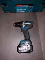 Makita DDF484ZJ  borstelloos 18V + Accu 4 AH + Koffer, Doe-het-zelf en Bouw, Ophalen of Verzenden, Gebruikt