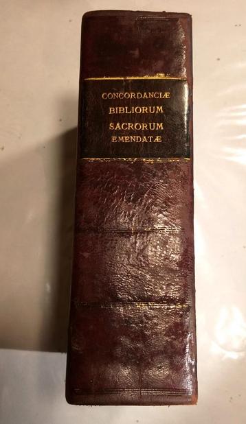 Concordance biblique 1685 