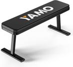 YAMO Platte bank halterbank SNELLE GRATIS LEVERING, Sport en Fitness, Verzenden, Nieuw, Fitnessbank