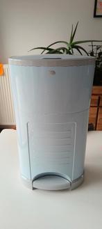 Korbell luieremmer 16 liter + gratis afvalzak in babyblauw, Ophalen, Zo goed als nieuw, Luieremmer, Overige merken