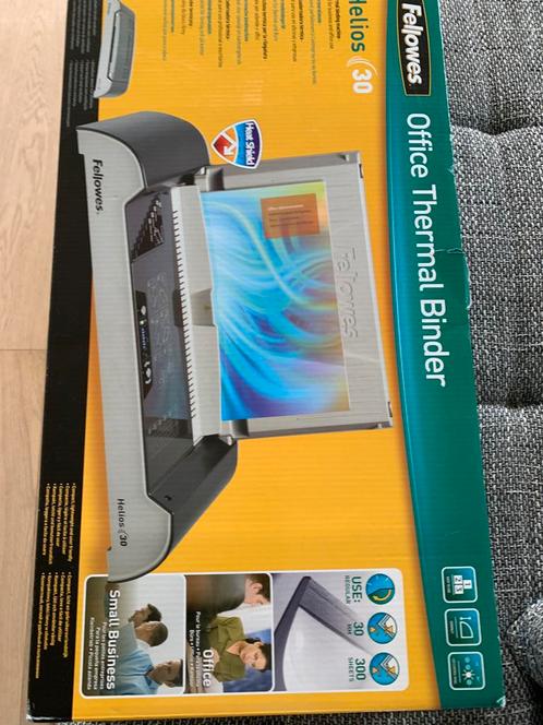 Fellowes Helios 30 office thermal binder NIEUW Niet gebruikt, Computers en Software, Overige Computers en Software, Ophalen