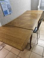 Eettafel Hout Bruin Uittrekbaar, Huis en Inrichting, Ophalen, Gebruikt, Vijf personen of meer, Rechthoekig