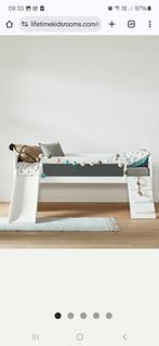 1 persoonsbed voor kinderkamer met toebehoren, Kinderen en Baby's, Kinderkamer | Bedden, Ophalen, Gebruikt, Matras