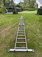 Aluminium ladder 8,50m, Doe-het-zelf en Bouw, Ladders en Trappen, Ophalen, Gebruikt, Ladder
