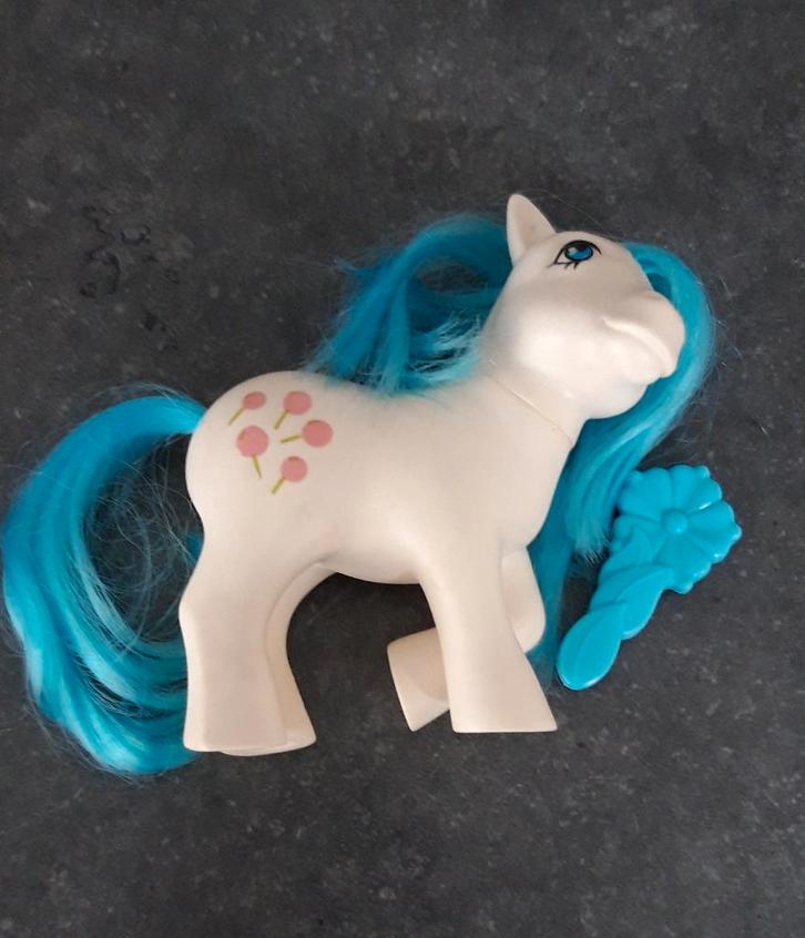My little pony G1 White Tootsy - vintage, Collections, Jouets miniatures, Comme neuf, Enlèvement