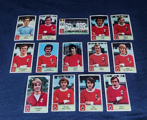 14 versch. Panini stickers voetbal ' FB 1972 - Antwerp ', Hobby en Vrije tijd, Stickers en Plaatjes, Nieuw, Meerdere stickers