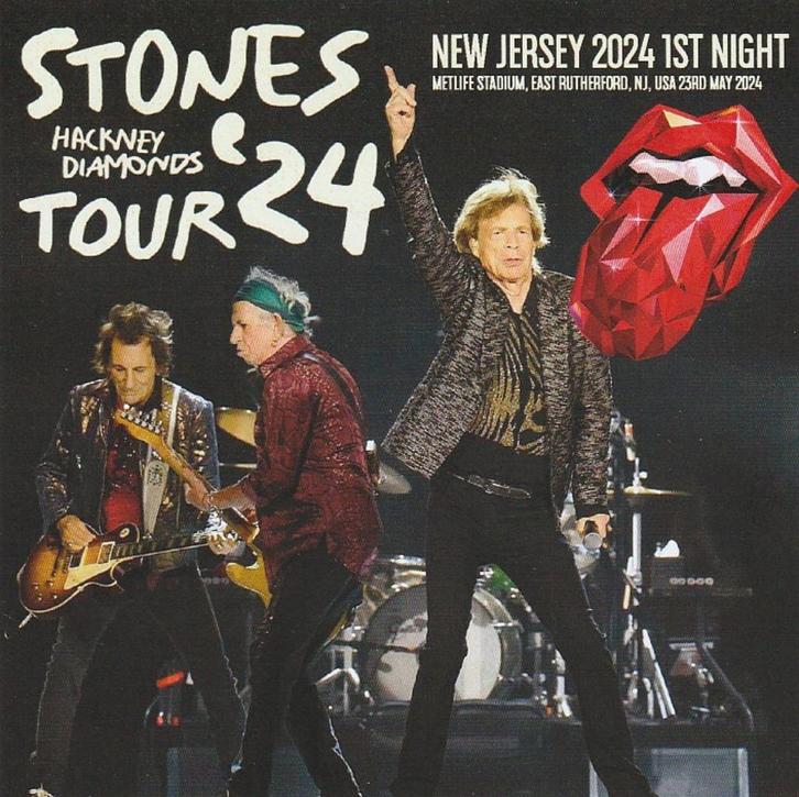 2 cd's - ROLLING STONES - New Jersey 2024, Cd's en Dvd's, Cd's | Rock, Zo goed als nieuw, Poprock, Verzenden