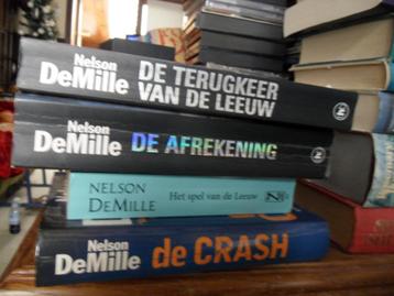 keuze uit 4 boeken Nelson Demille