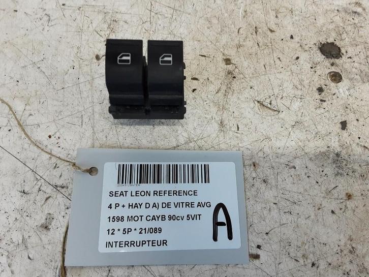 COMMUTATEUR Seat Leon (1P1) (01-2005/08-2013), Autos : Pièces & Accessoires, Tableau de bord & Interrupteurs, Seat, Utilisé