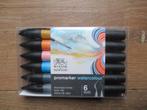 Winsor & Newton promarker watercolour skyscape tones  nieuw, Enlèvement ou Envoi, Neuf, Papier, Carnet de croquis ou à dessin