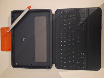 Apple iPad hoes/toetsenbord met pen - merk Logitech  beschikbaar voor biedingen