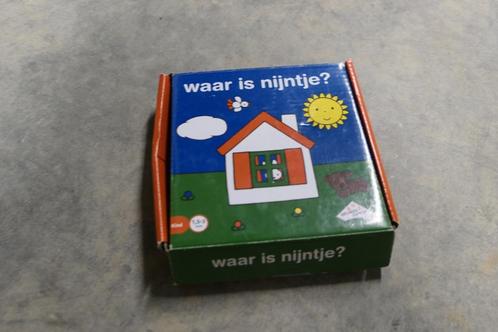 Geheugenspelletje - Waar is nijntje, Kinderen en Baby's, Speelgoed | Kinderpuzzels, Zo goed als nieuw, 6 maanden tot 2 jaar, 10 tot 50 stukjes
