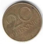 Munten DDR 20 Pfennig 1969 ZFr, Enlèvement ou Envoi, Monnaie en vrac, Allemagne