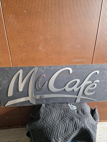 mc café .mc donalds.  roestvrij staal  beschikbaar voor biedingen