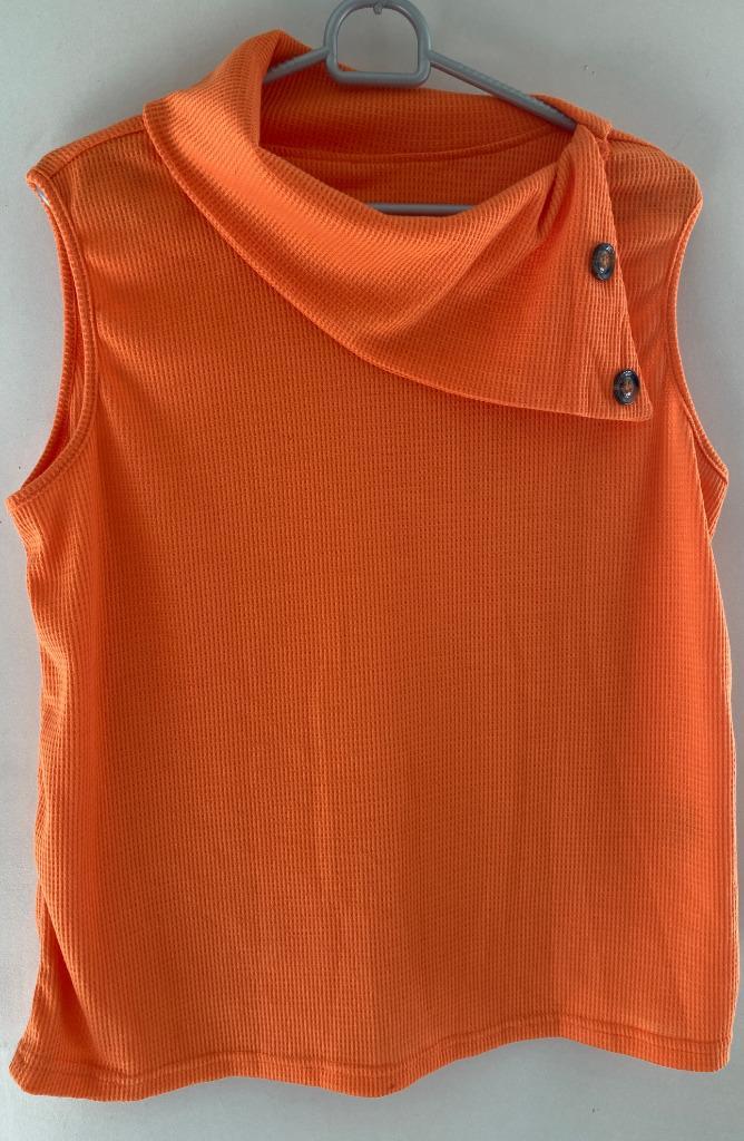 Feloranje dames t.shirt met speciale kraag-Shein-Xl-nieuw, Kleding | Dames, T-shirts, Nieuw, Maat 46/48 (XL) of groter, Oranje