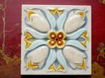 Art nouveau tegel, Antiek en Kunst, Ophalen of Verzenden