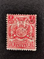 Zanzibar 1904 - wapenschild, Ophalen of Verzenden, Overige landen, Gestempeld