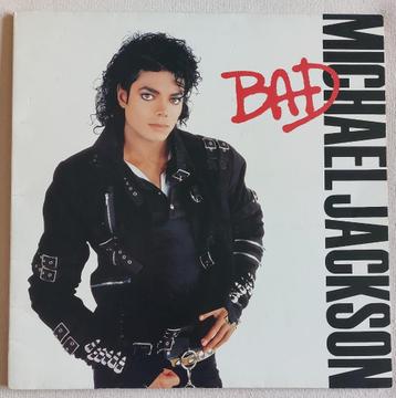 Michael Jackson - Bad LP, Cd's en Dvd's, Ophalen of Verzenden, 1980 tot 2000, Gebruikt, 12 inch