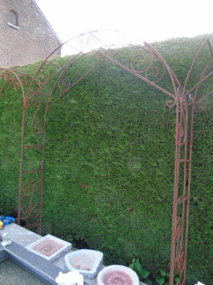 boog, boog, smeedijzeren massieve staaf 1m65cm, Tuin en Terras, Tuinmeubel-accessoires, Nieuw, Ophalen