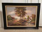 Kunstwerk gesigneerd C Bernaert, Antiek en Kunst, Kunst | Schilderijen | Klassiek, Ophalen of Verzenden