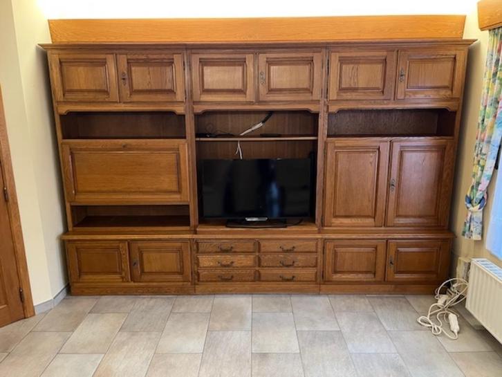 Wandkast voor de woonkamer, Antiek en Kunst, Antiek | Meubels | Kasten, Ophalen