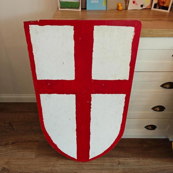 Schild (1 karton, 1 hout), Kinderen en Baby's, Speelgoed | Overig, Gebruikt, Jongen of Meisje, Ophalen