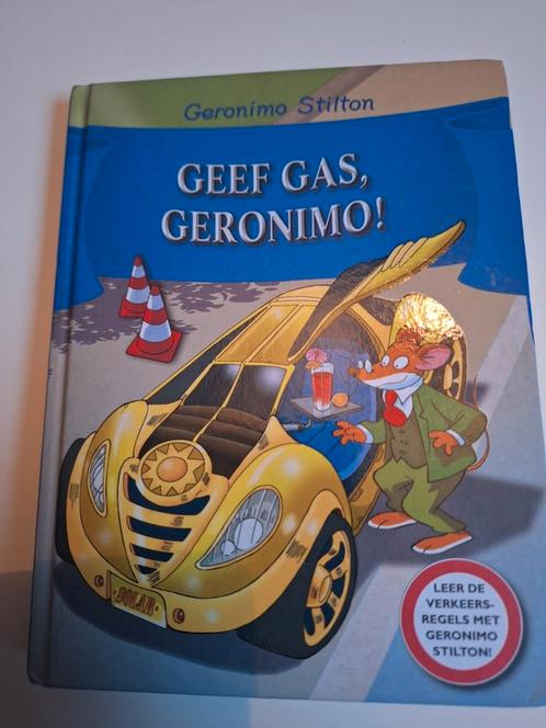 Geronimo Stilton - Geef gas, Geronimo!, Boeken, Kinderboeken | Jeugd | onder 10 jaar, Zo goed als nieuw, Ophalen of Verzenden