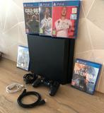 Ps4 met 5 games, Ophalen of Verzenden, Zo goed als nieuw