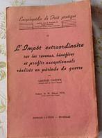 L'Impôt Extraordinaire sur les revenus, bénéfices et profits, Ophalen of Verzenden, 20e eeuw of later, Gelezen, Charles Cardyn