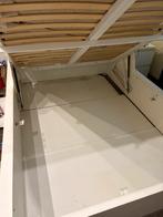 Malm bed met opbergruimte 140 x 200 en Emma matras, Huis en Inrichting, Slaapkamer | Matrassen en Bedbodems, Ophalen, Gebruikt