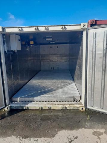 Lekbak voor 20ft container, RVS disponible aux enchères