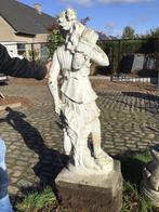 Wit tuinbeeld Vrouw hoogte 1,30 m, Tuin en Terras, Tuinbeelden, Ophalen