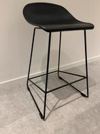 Barkruk zwart 66cm NIEUW, Huis en Inrichting, Barkrukken, Kunststof, Met voetsteun, 60 tot 90 cm, Nieuw