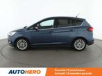 Ford C-MAX 1.5 EcoBoost Titanium (bj 2018, automaat), Auto's, Ford, Stof, Blauw, 5 zetels, Overige carrosserie