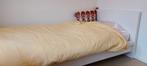 Wit bed Malm 90 cm eenpersoons zonder lattenbodem/matras, Huis en Inrichting, Slaapkamer | Bedden, Ophalen, Gebruikt, 90 cm, Eenpersoons