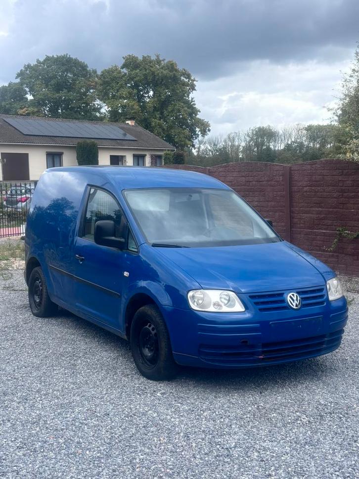 Vw caddy 2007 2.0sdi lichte vracht 1250€ mag vandaag weg, Auto's, Bestelwagens en Lichte vracht, Particulier, Ophalen