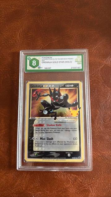 Greninja gold star holo beschikbaar voor biedingen