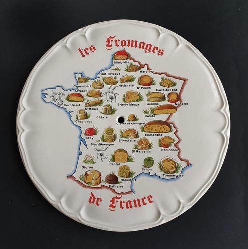 Porseleinen bord voor kaas, Maison & Meubles, Cuisine | Vaisselle, Comme neuf, Porcelaine, Enlèvement ou Envoi