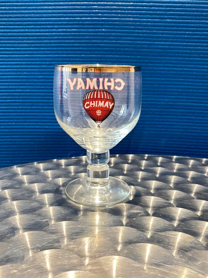 Chimay heteluchtballonglas, Verzamelen, Glas en Drinkglazen, Nieuw, Bierglas, Ophalen of Verzenden