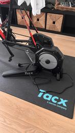 Tacx FLUX S incl trainermat en wielblok vooraan, Sport en Fitness, Overige typen, Zo goed als nieuw, Ophalen