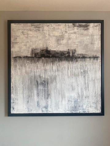 “BRÜCKE” BEA LOPEZ 145x145 met CERTIFICAAT beschikbaar voor biedingen