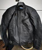 Blouson moto rétro en cuir MJK taille 52 comme neuf, Enfants, Neuf, sans ticket, MJK, Manteau | cuir